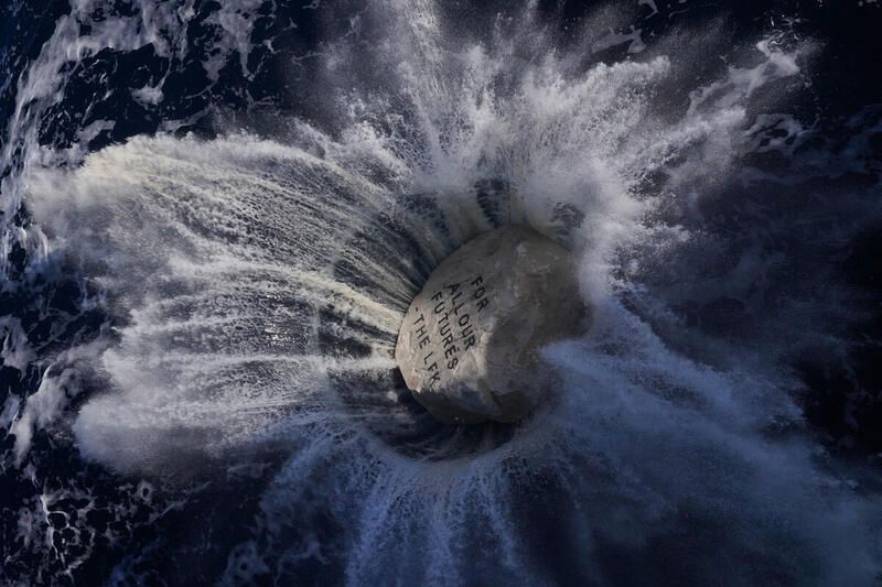 Greenpeace drops boulders into marine protected zone off Cornwall